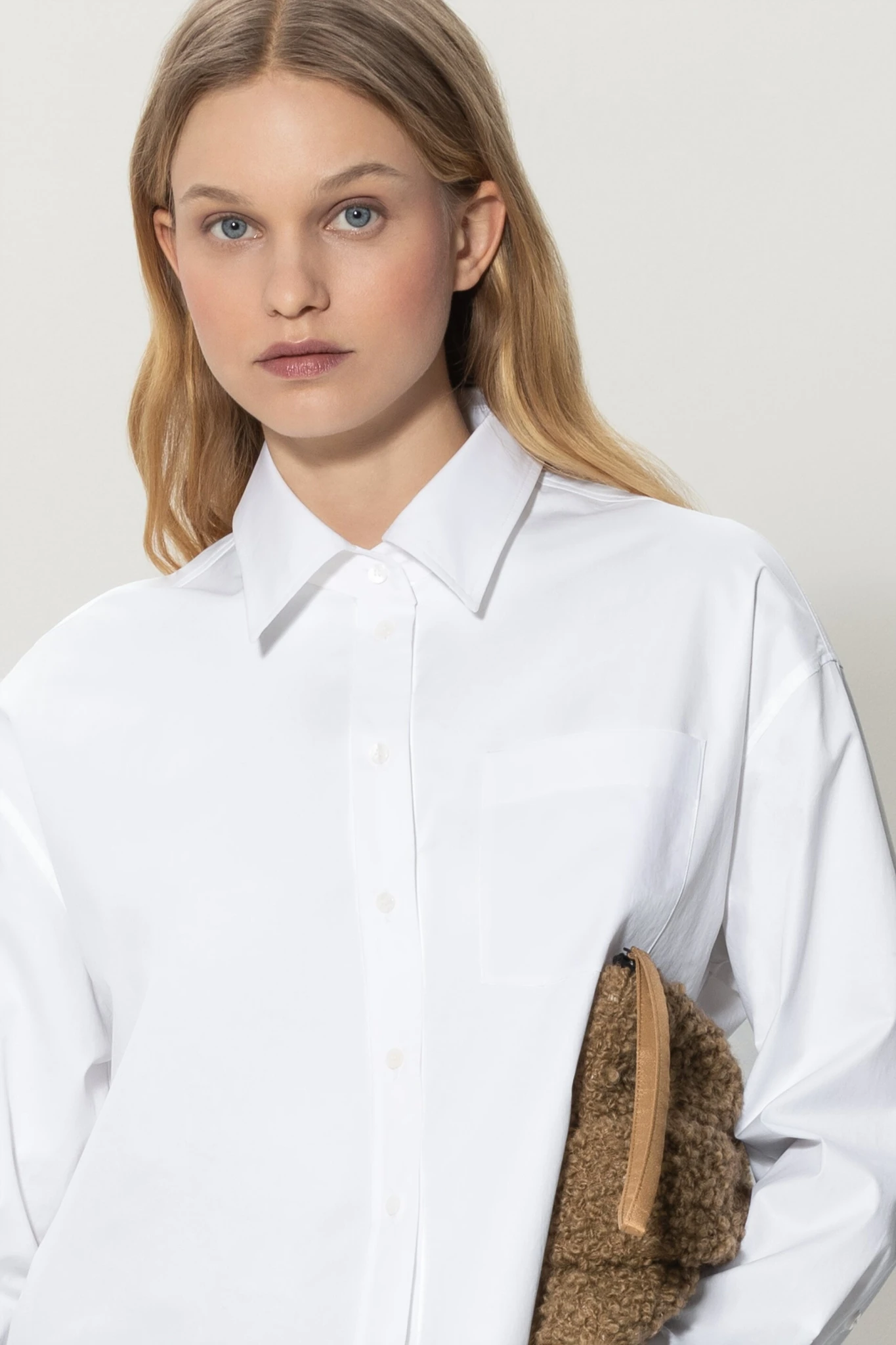 Luisa Cerano Bluse Aus Gabardinestretch 10713025 2 Luisa Cerano Bluse Aus Gabardinestretch 10713025 – Bild 2