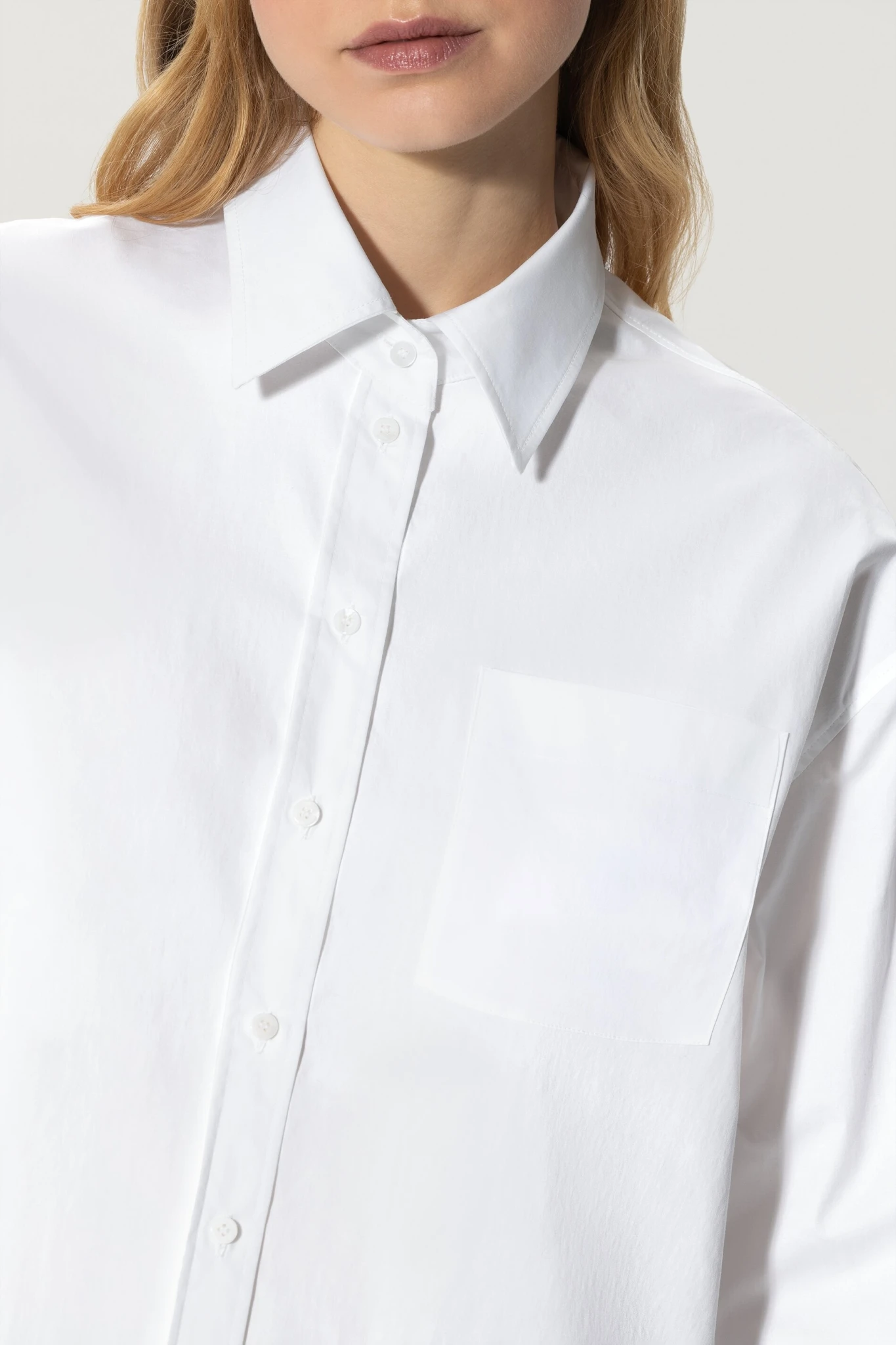 Luisa Cerano Bluse Aus Gabardinestretch 10713025 5 Luisa Cerano Bluse Aus Gabardinestretch 10713025 – Bild 5