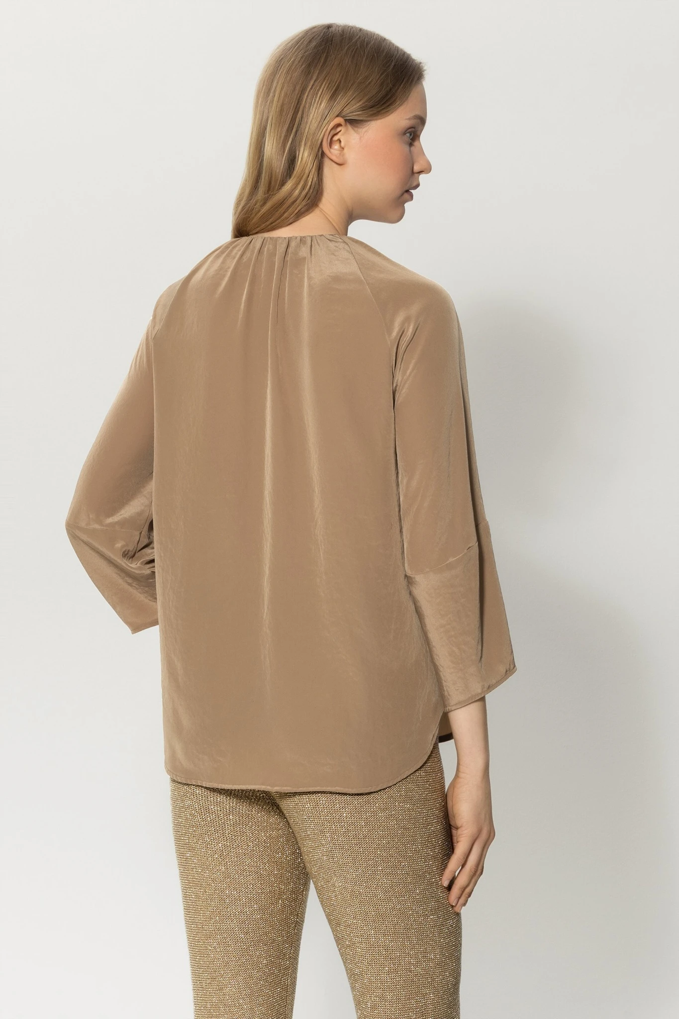 Luisa Cerano Bluse Mit Faltendetail 10713190 4 Luisa Cerano Bluse Mit Faltendetail 10713190 – Bild 4