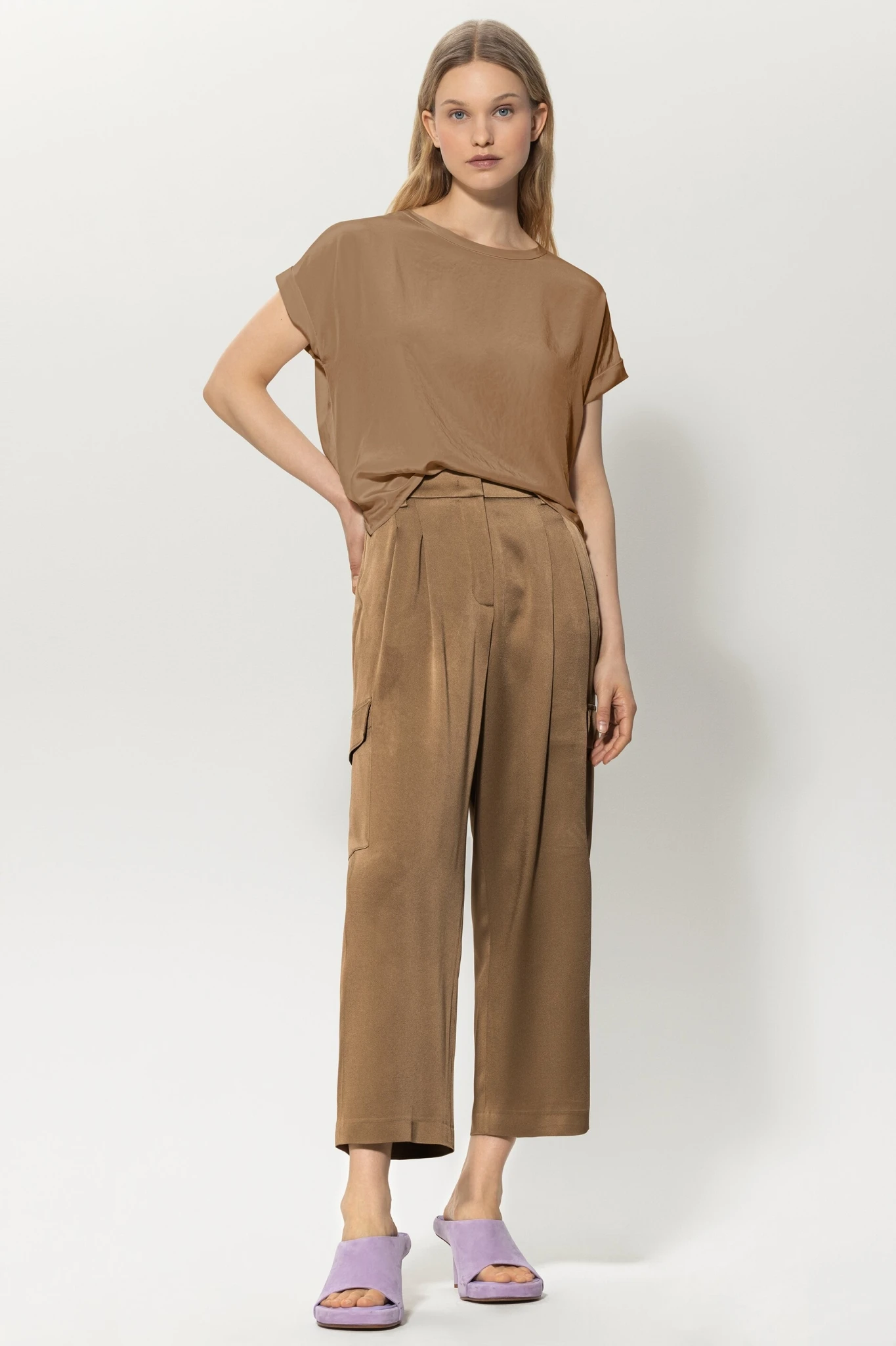 Luisa Cerano Blusenshirt Mit Rücken-Patch 10712998 1 Luisa Cerano Blusenshirt Mit Rücken-Patch 10712998