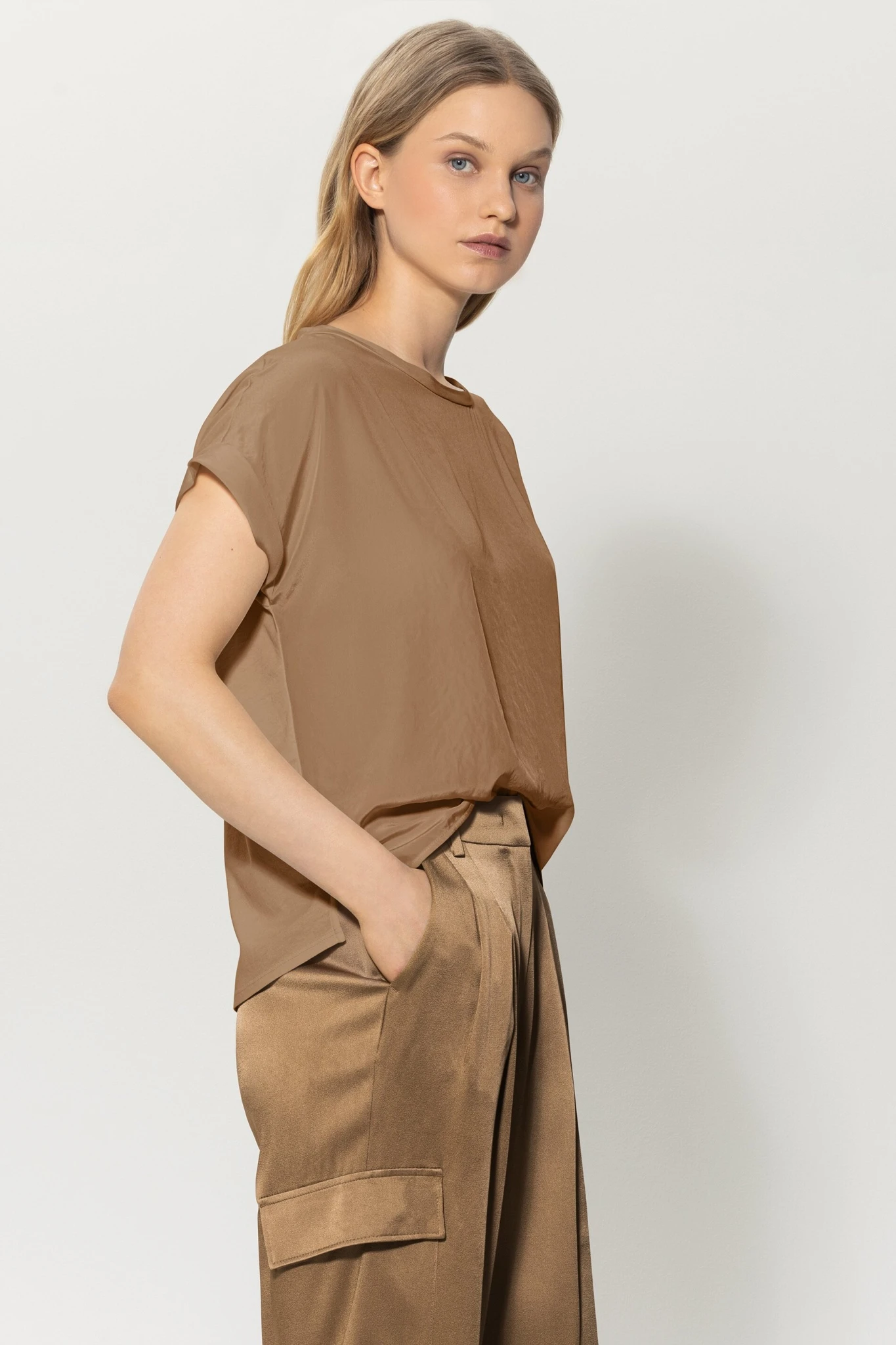 Luisa Cerano Blusenshirt Mit Rücken-Patch 10712998 3 Luisa Cerano Blusenshirt Mit Rücken-Patch 10712998 – Bild 3