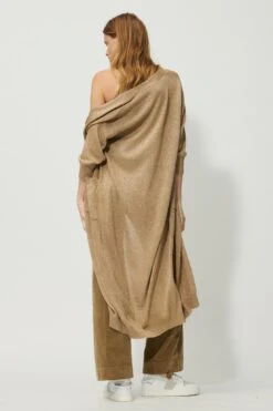 Luisa Cerano Long-Cardigan Mit Glanzgarn 10713019 -Woehrl Populaire Boutique Luisa Cerano HW 2023 VKP1 763 4883245157 0763 4