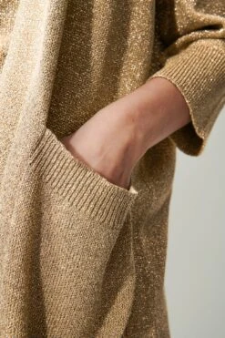 Luisa Cerano Long-Cardigan Mit Glanzgarn 10713019 -Woehrl Populaire Boutique Luisa Cerano HW 2023 VKP1 763 4883245157 0763 5
