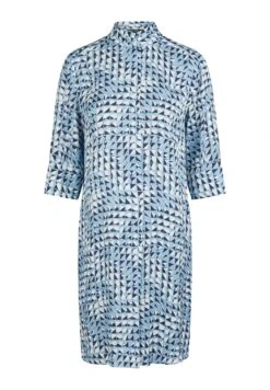 Marc Aurel Hemdblusenkleid Mit Geometrischem Print 10715659