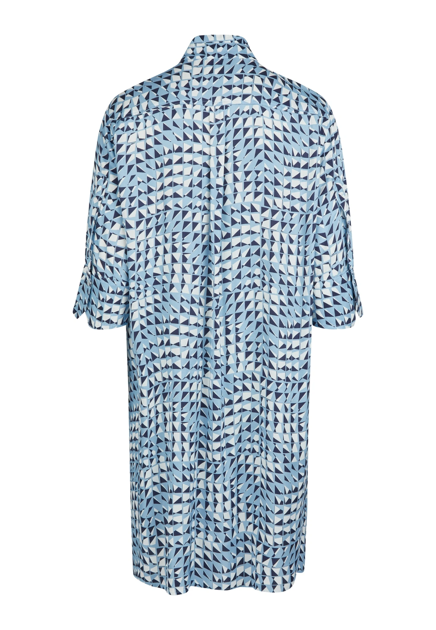 Marc Aurel Hemdblusenkleid Mit Geometrischem Print 10715659 2 Marc Aurel Hemdblusenkleid Mit Geometrischem Print 10715659 – Bild 2