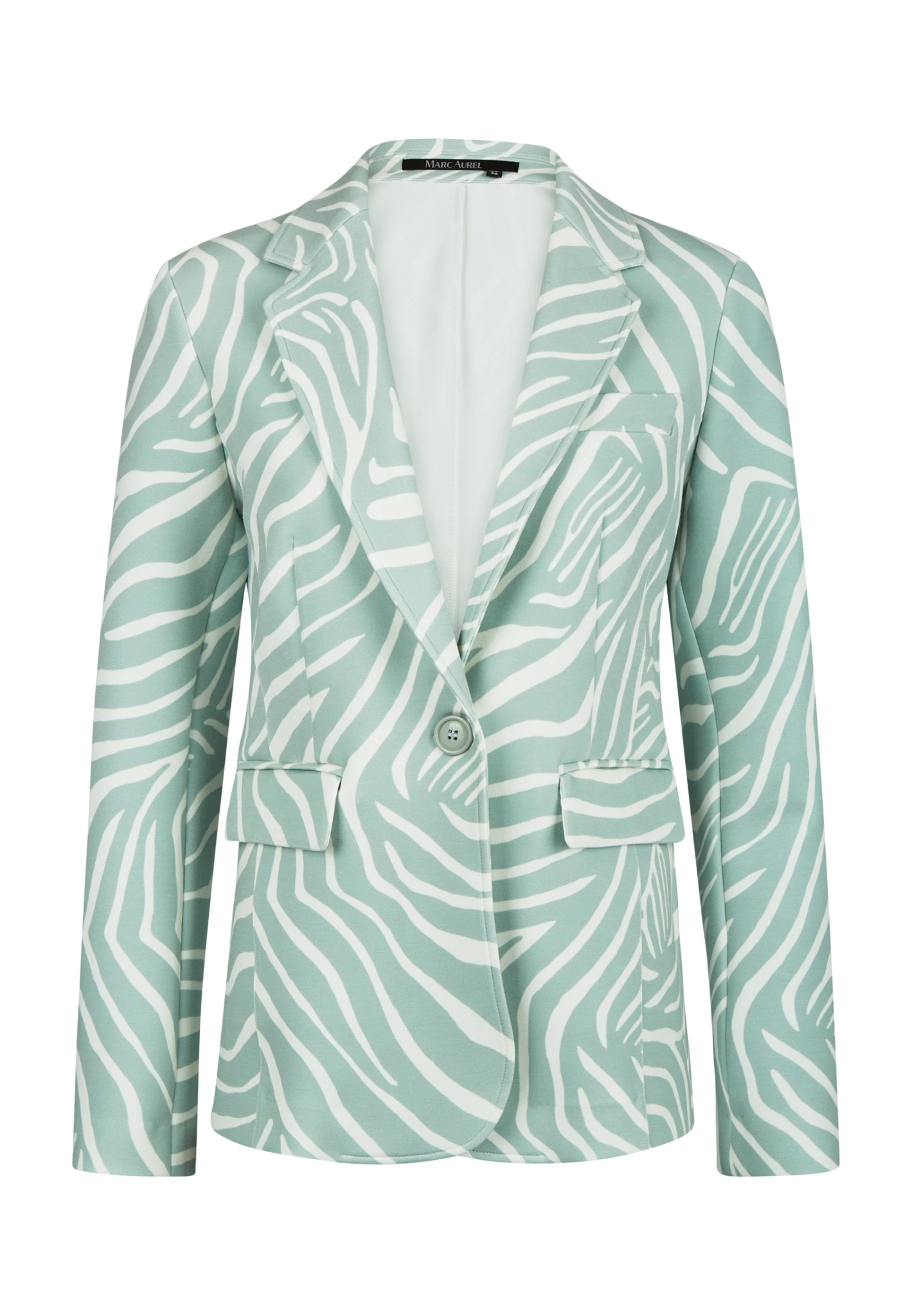 Marc Aurel Jersey Blazer Mit Zebraprint 10717046 1 Marc Aurel Jersey Blazer Mit Zebraprint 10717046