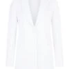 Marc Aurel Longblazer Aus Mattem Komfort-Satin Mit Badge 10717042