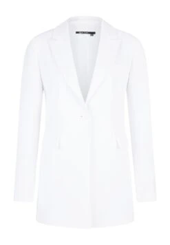 Marc Aurel Longblazer Aus Mattem Komfort-Satin Mit Badge 10717042