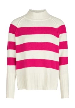 Marc Aurel Turtleneck-Pullover Mit Ringeln 10721845