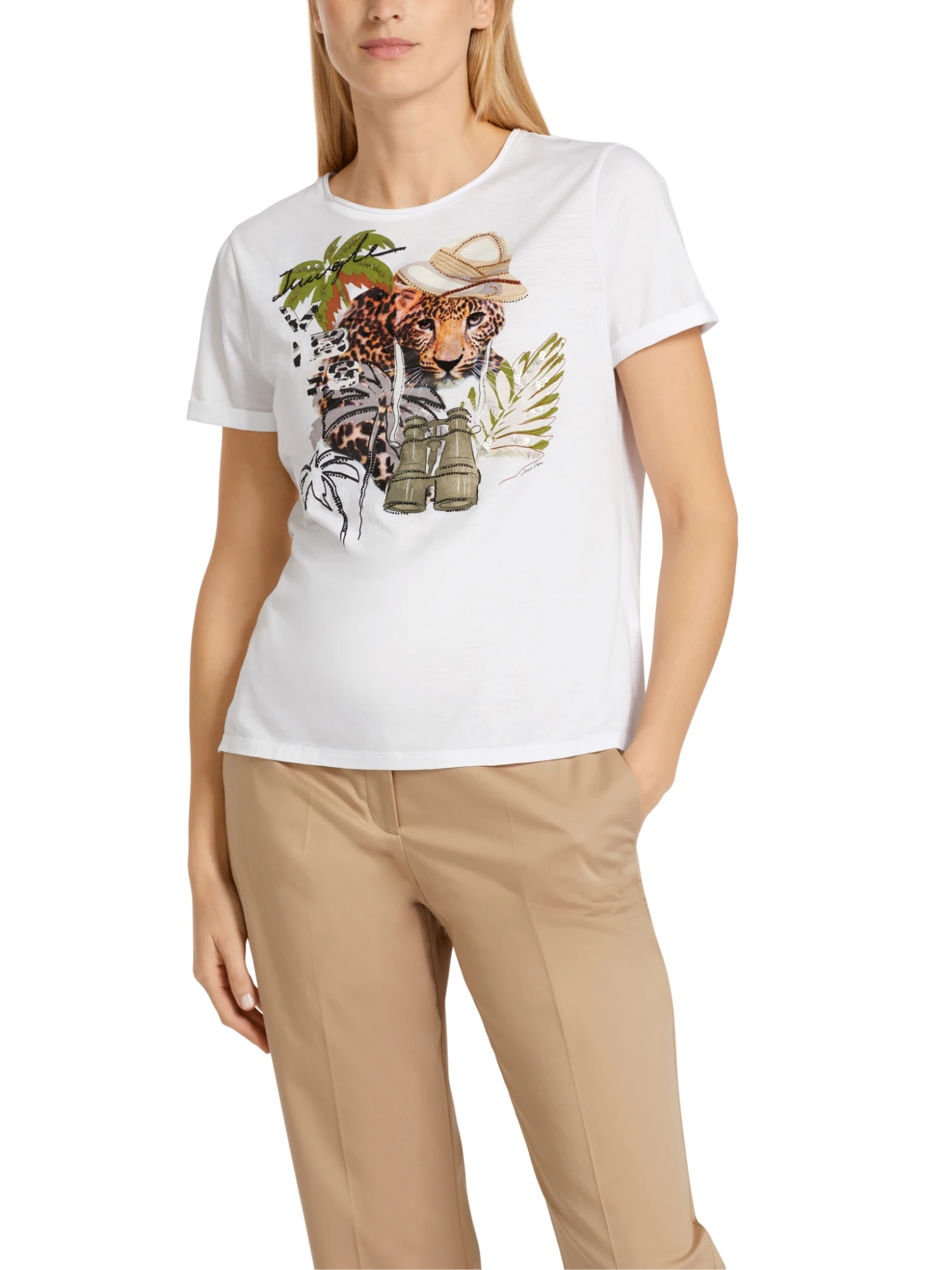 Marc Cain T-Shirt Mit Tiermotiv 10721686 3 Marc Cain T-Shirt Mit Tiermotiv 10721686 – Bild 3