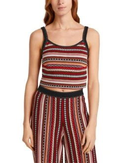 Marc Cain Bustier Knitted In Germany 10726347 10 Marc Cain Bustier Knitted In Germany 10726347 -Woehrl Populaire Boutique Marc Cain Co FrhjahrSommer 2023 273 UC6502M38 5