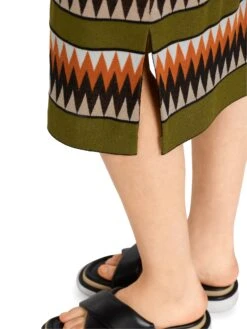 Marc Cain Strickkleid Rethink Together 10714190 -Woehrl Populaire Boutique Marc Cain Co FrhjahrSommer 2023 525 UC2166M34 5