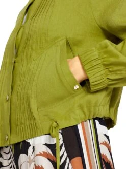 Marc Cain Moderner Blouson Mit Biesenfalten 10714195 -Woehrl Populaire Boutique Marc Cain Co FruhjahrSommer 2023 525 UC 31 24 W47 5