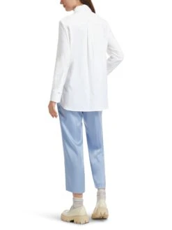 Marc Cain Bluse Mit Verlängertem Rücken 10725085 -Woehrl Populaire Boutique Marc Cain Co HerbstWinter 2023 100 VC5110W71 3