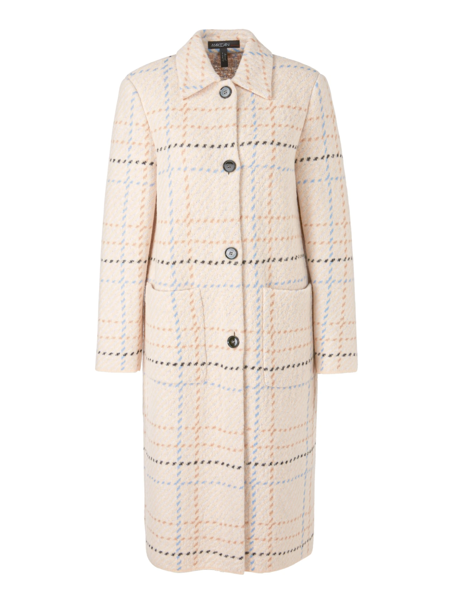 Marc Cain Karo-Mantel Knitted In Germany 10725068 1 Marc Cain Karo-Mantel Knitted In Germany 10725068