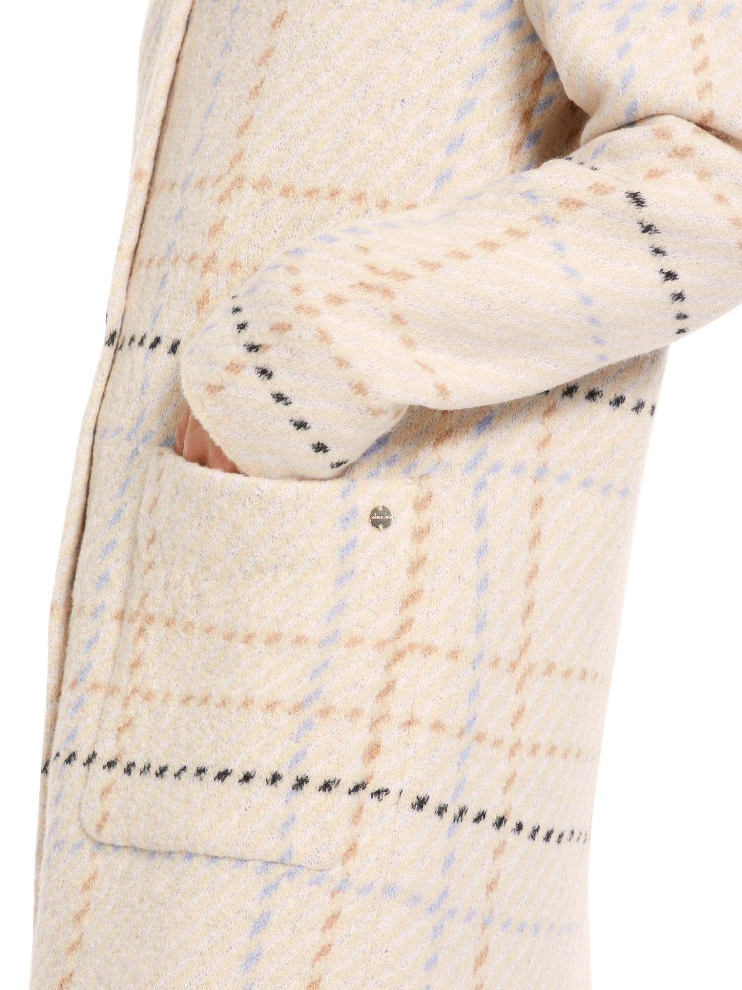 Marc Cain Karo-Mantel Knitted In Germany 10725068 4 Marc Cain Karo-Mantel Knitted In Germany 10725068 – Bild 4