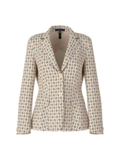Marc Cain Blazer Im Grafischen Dessin 10725073