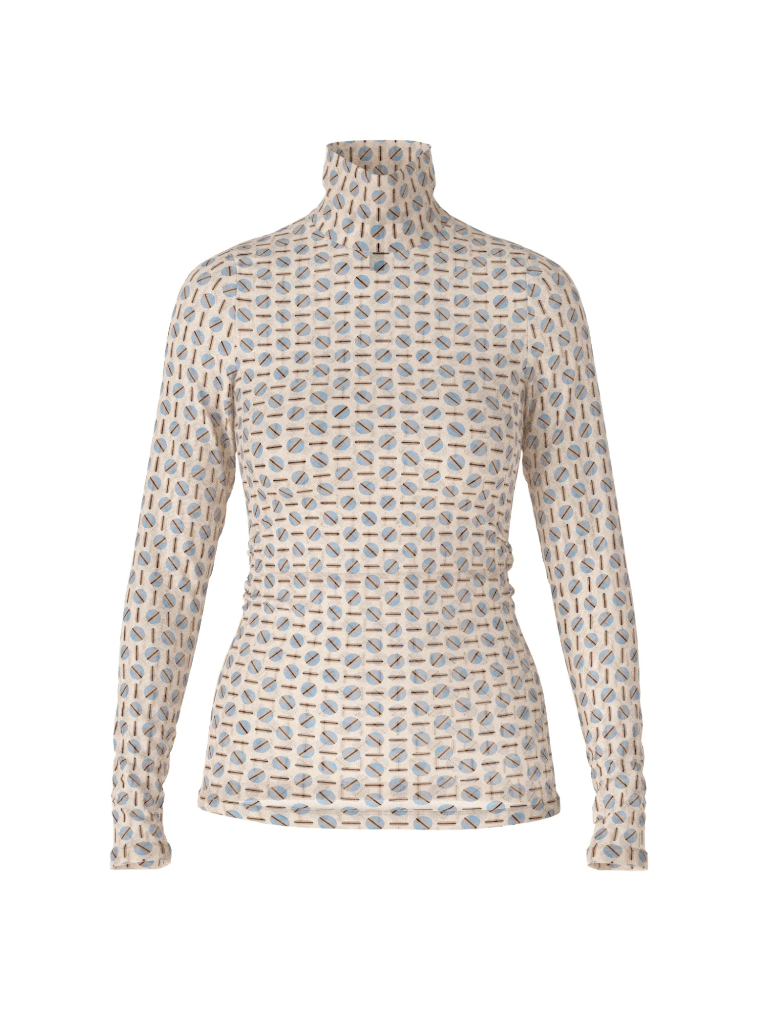 Marc Cain Figurnahes Rollkragen T-Shirt 10725069 1 Marc Cain Figurnahes Rollkragen T-Shirt 10725069