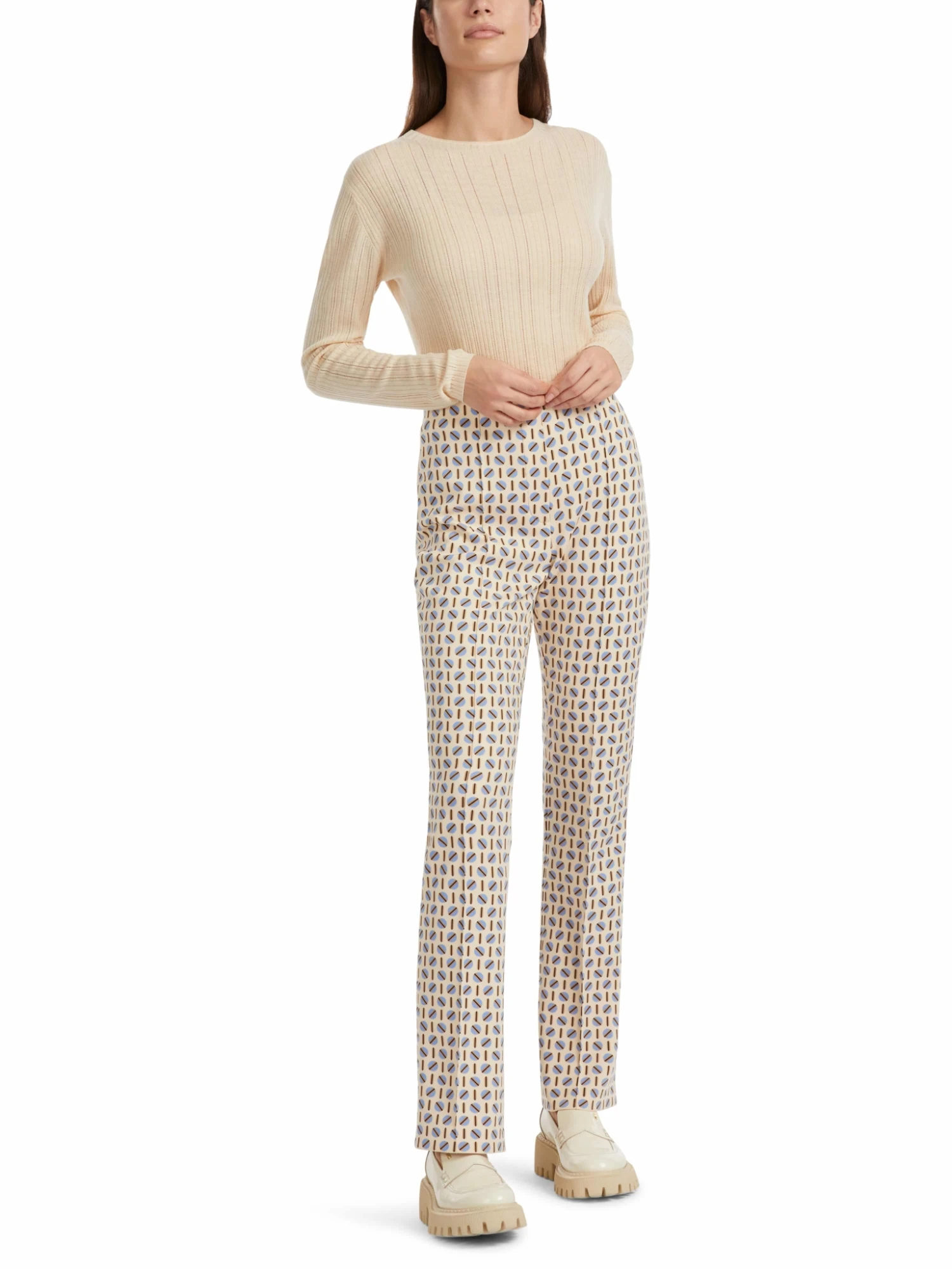 Marc Cain Hose FREDERICA Im Grafischen Print 10725071 2 Marc Cain Hose FREDERICA Im Grafischen Print 10725071 – Bild 2