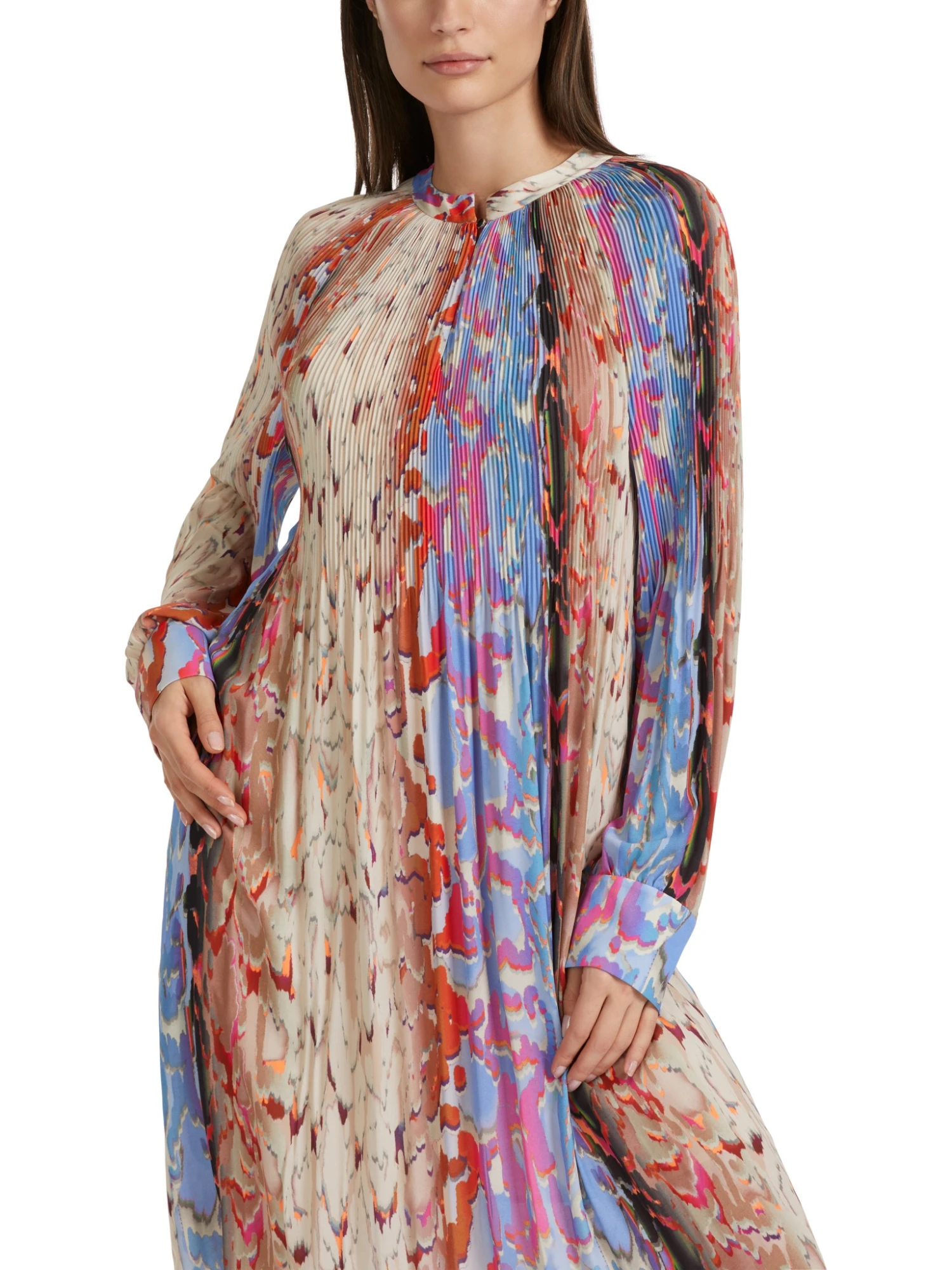 Marc Cain Plissiertes Kleid Rethink Together 10725081 7 Marc Cain Plissiertes Kleid Rethink Together 10725081 – Bild 7