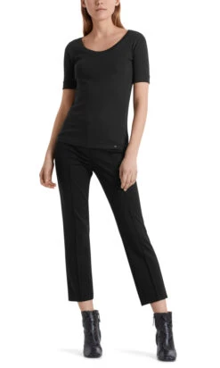 Marc Cain 7/8 Hose Aus Feinem Jersey 10288561 7 Marc Cain 7/8 Hose Aus Feinem Jersey 10288561 -Woehrl Populaire Boutique Marc Cain Es No Season 900 E8123J24 5