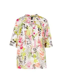 Marc Cain Bedruckte Bluse Mit Blumen-Dessin 10723568