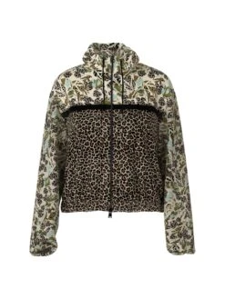 Marc Cain Feminine Zippjacke Mit Mustermix 10718596