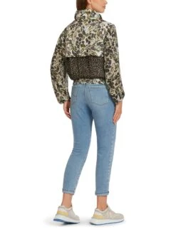 Marc Cain Feminine Zippjacke Mit Mustermix 10718596 -Woehrl Populaire Boutique Marc Cain Sp FrhjahrSommer 2023 501 US3121W47 3