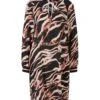 Marc Cain Kleid Mit Tierfellprint 10725363
