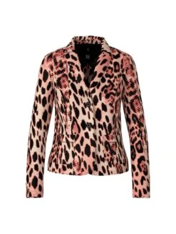 Marc Cain Blazer Mit Leo-Print 10725364