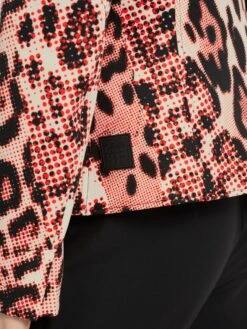 Marc Cain Blazer Mit Leo-Print 10725364 -Woehrl Populaire Boutique Marc Cain Sp HerbstWinter 2023 278 VS3408J07 4