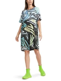 Marc Cain Raglankleid In A-Linie 10725384 -Woehrl Populaire Boutique Marc Cain Sp HerbstWinter 2023 304 VS2107W01 6