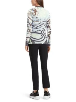 Marc Cain Langarm-Shirt Aus Flexiblem Tüll 10725388 9 Marc Cain Langarm-Shirt Aus Flexiblem Tüll 10725388 -Woehrl Populaire Boutique Marc Cain Sp HerbstWinter 2023 304 VS4813J59 3