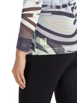 Marc Cain Langarm-Shirt Aus Flexiblem Tüll 10725388 10 Marc Cain Langarm-Shirt Aus Flexiblem Tüll 10725388 -Woehrl Populaire Boutique Marc Cain Sp HerbstWinter 2023 304 VS4813J59 4