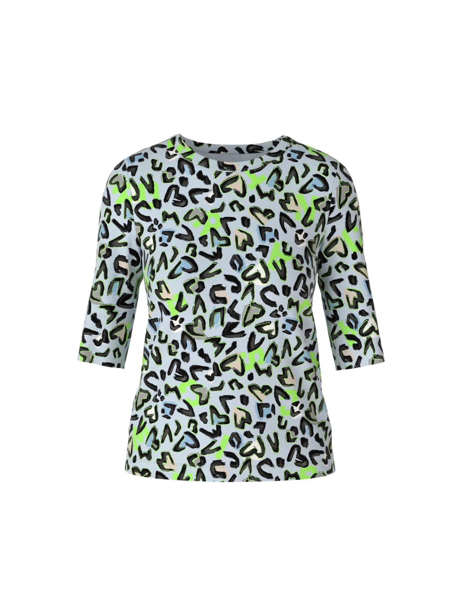 Marc Cain T-Shirt Mit Allover-Print 10725389 1 Marc Cain T-Shirt Mit Allover-Print 10725389