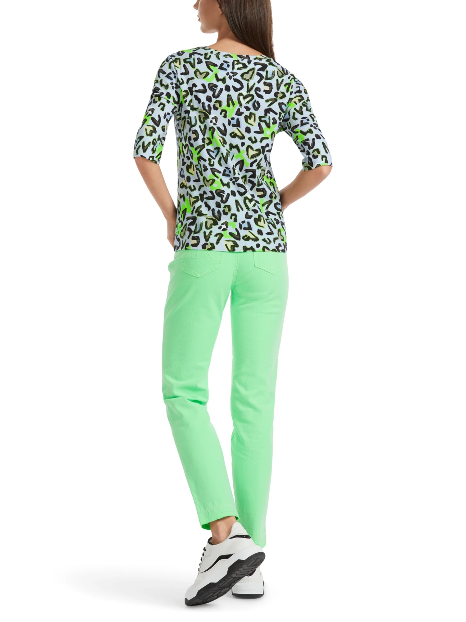 Marc Cain T-Shirt Mit Allover-Print 10725389 3 Marc Cain T-Shirt Mit Allover-Print 10725389 – Bild 3