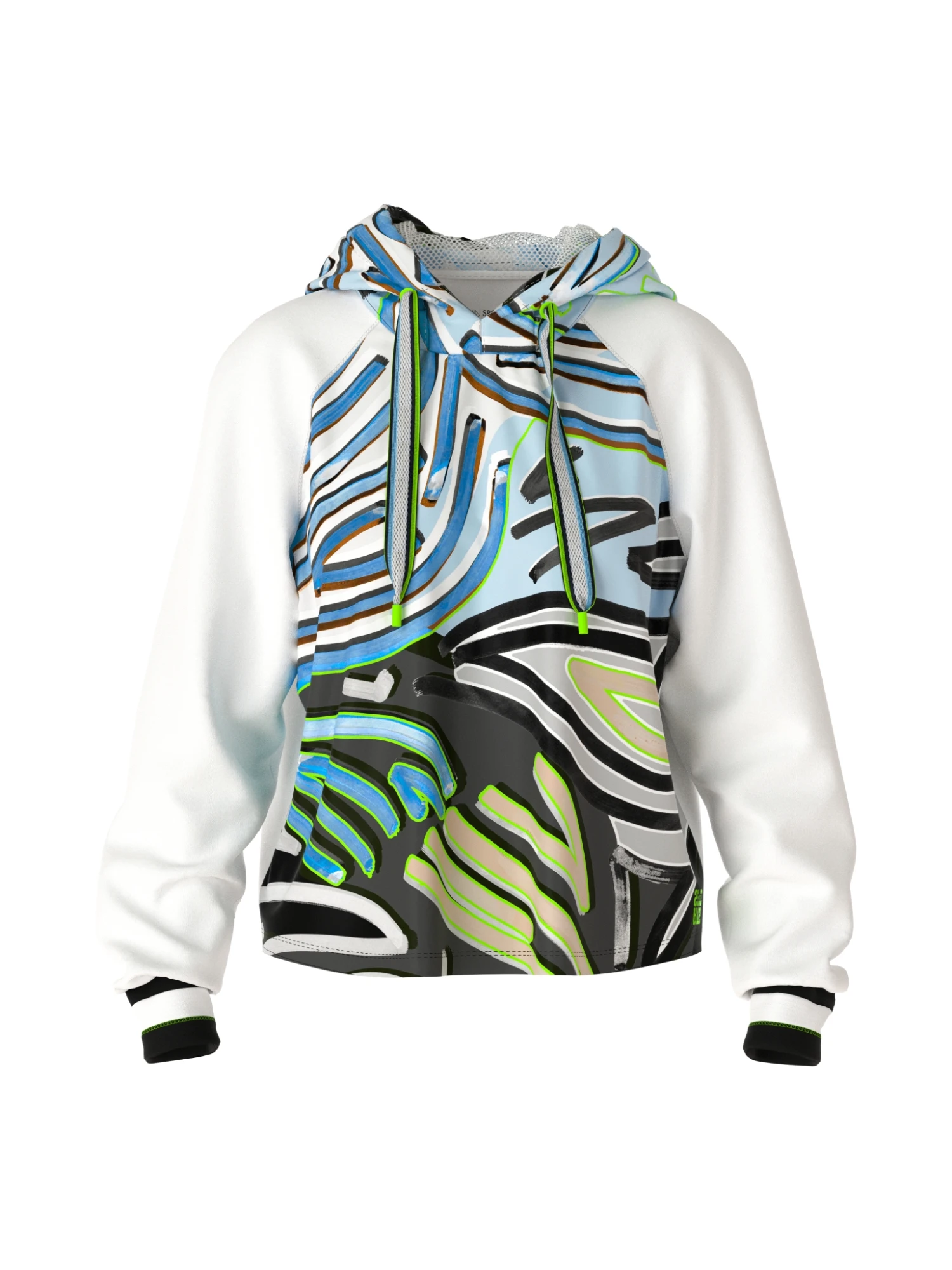 Marc Cain Sportive Bluse Aus Techno-Jersey 10725392 1 Marc Cain Sportive Bluse Aus Techno-Jersey 10725392