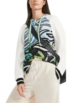 Marc Cain Sportive Bluse Aus Techno-Jersey 10725392 13 Marc Cain Sportive Bluse Aus Techno-Jersey 10725392 -Woehrl Populaire Boutique Marc Cain Sp HerbstWinter 2023 304 VS5502W01 7