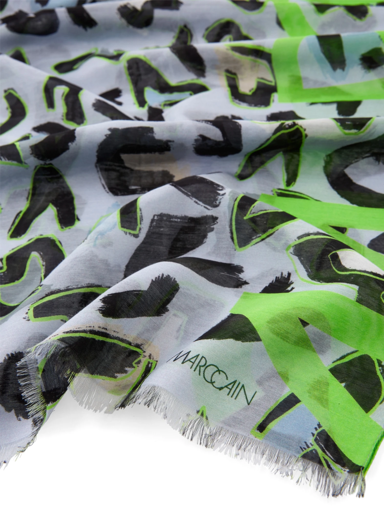 Marc Cain Schal Mit Graffitti-inspiriertem Dessin 10725395 2 Marc Cain Schal Mit Graffitti-inspiriertem Dessin 10725395 – Bild 2