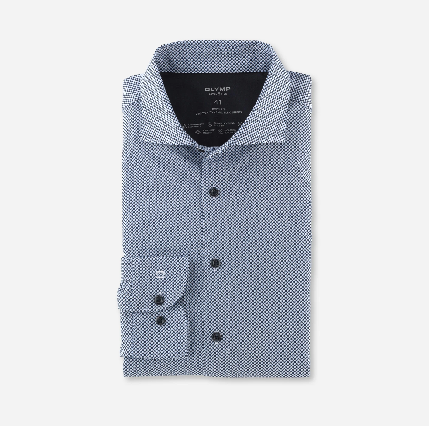 Olymp Jerseyhemd Body Fit 10478579 2 Olymp Jerseyhemd Body Fit 10478579 – Bild 2
