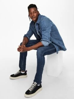 Only & Sons ONSLOOM LIFE BLUE SLIM FIT JEANS 10621413 -Woehrl Populaire Boutique ONLY SONS FallWinter2021 3624814 22020069 8