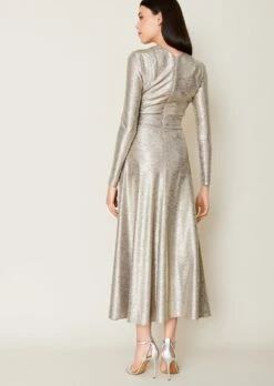 Talbot Runhof Kleid Aus Brass Metallic Stretch 10649021 8 Talbot Runhof Kleid Aus Brass Metallic Stretch 10649021 -Woehrl Populaire Boutique OS0117 02 Dofina2 FK35 181 213a 2
