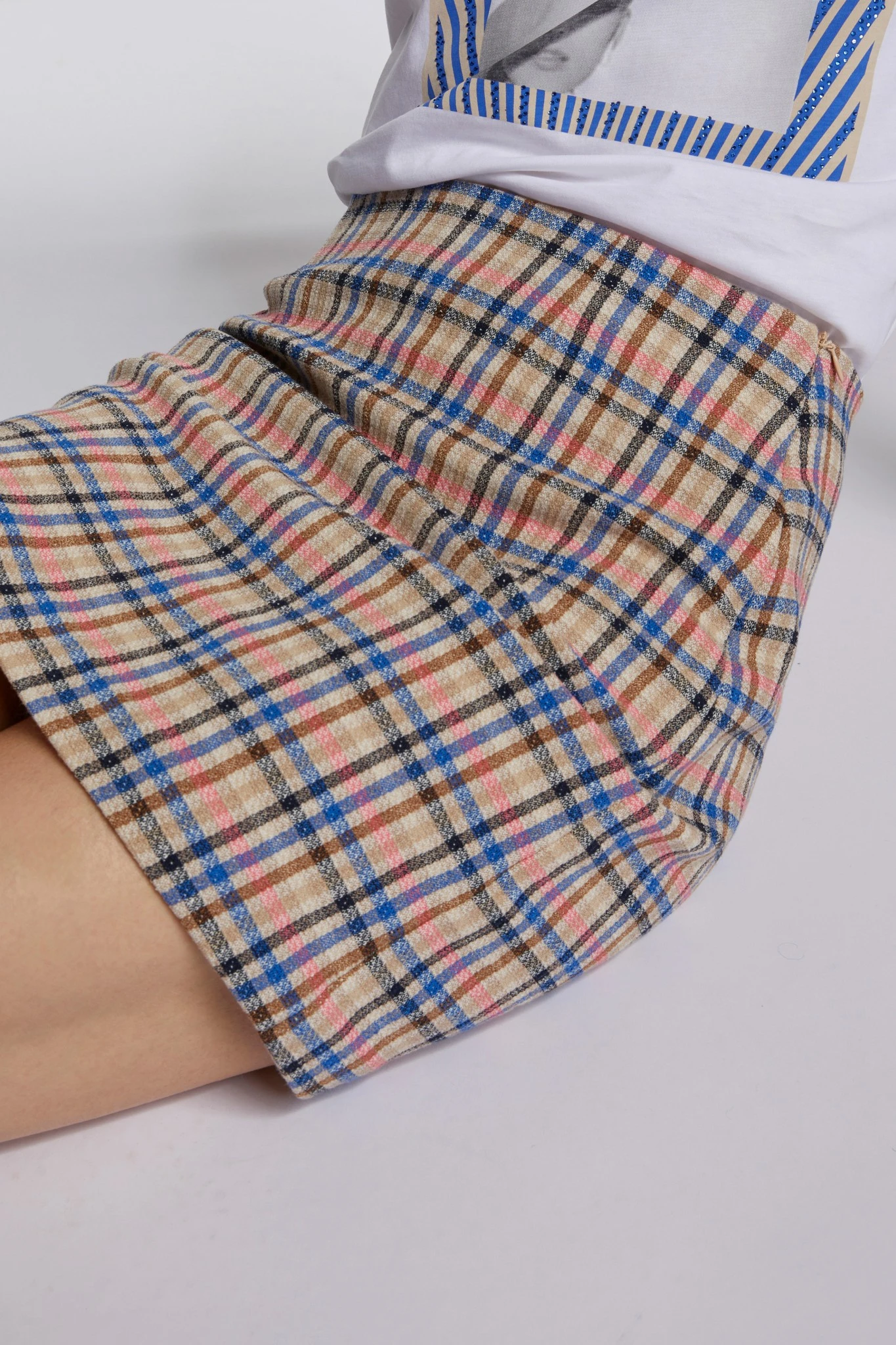 Rich&royal Rich & Royal MINIROCK MIT KARIERTEM DESSIN 10703841 4 Rich&royal Rich & Royal MINIROCK MIT KARIERTEM DESSIN 10703841 – Bild 4