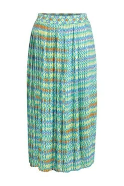 Rich&royal Rich & Royal BEDRUCKTER PLISSEEROCK 10704162