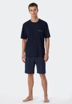 Schiesser Schlafanzug Kurz 10707334 -Woehrl Populaire Boutique SCHIESSER 802 179110 802 4