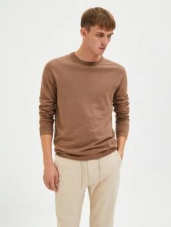 Selected Strickpullover Aus Leinen-Mix 10678424 -Woehrl Populaire Boutique SELECTED HOM Noos2023 4072921 16088006 6Uhc7rqaNc9u1P