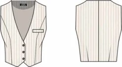 Guess DINA CROPPED VEST 10708341 -Woehrl Populaire Boutique SKETCH W3GN41WFCV0 S02Q