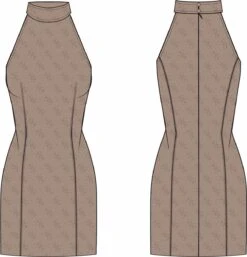 Guess Kleid 10717447 -Woehrl Populaire Boutique SKETCH W3YK37WFIY0 A10L 1