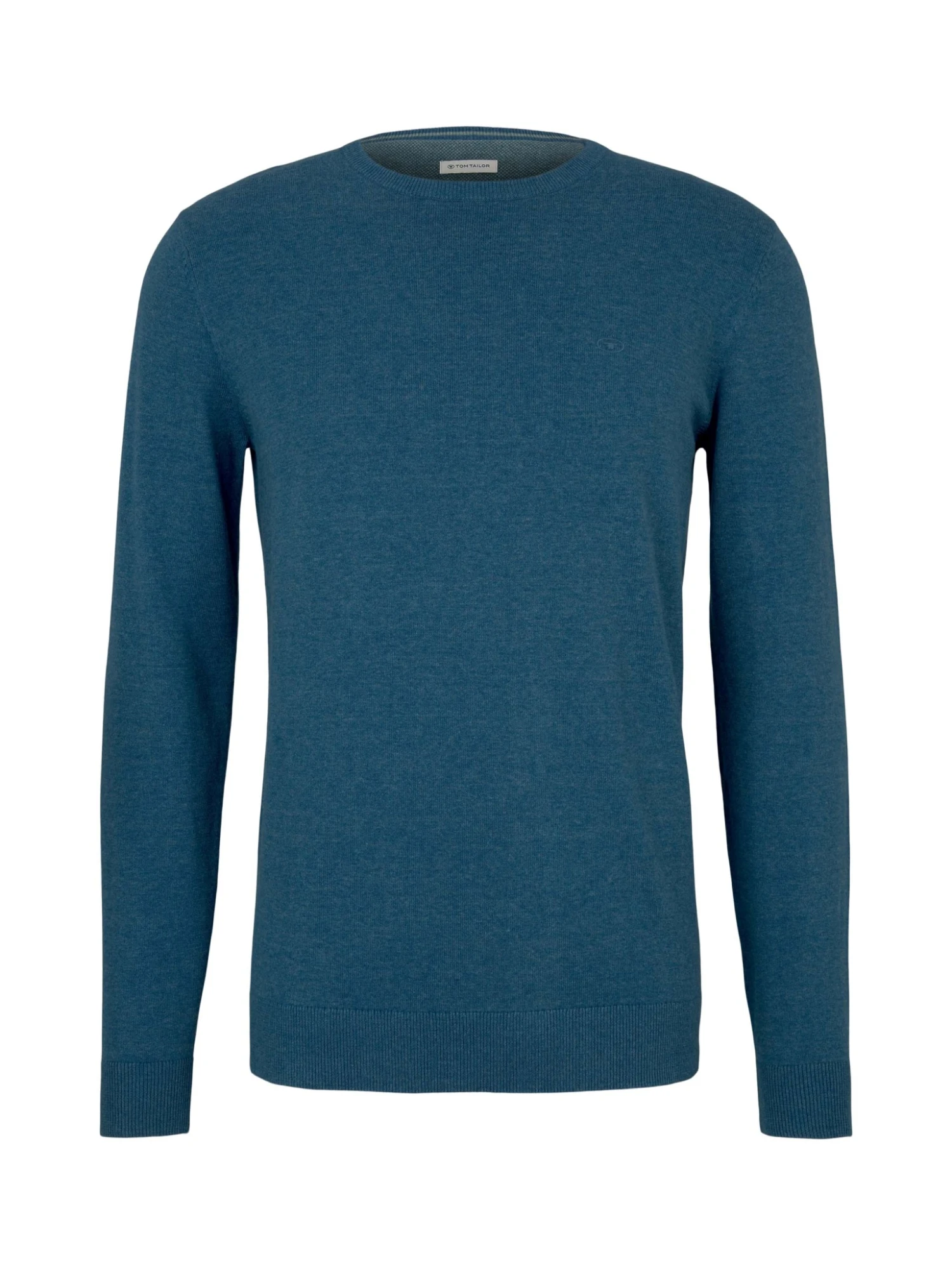 Tom Tailor Strickpullover Mit Bio-Baumwolle In Melange Optik 10639433 1 Tom Tailor Strickpullover Mit Bio-Baumwolle In Melange Optik 10639433