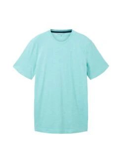 Tom Tailor T-Shirt In Melange Optik 10724242